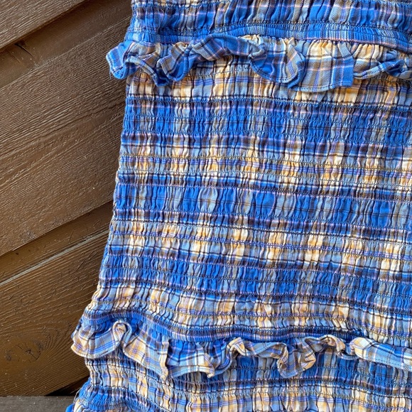 Lovers + Friends Keaton Smocked Dress Extra Small XS - Picture 6 of 8